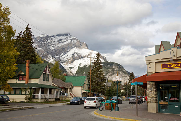 istock Town of Banff 157286306