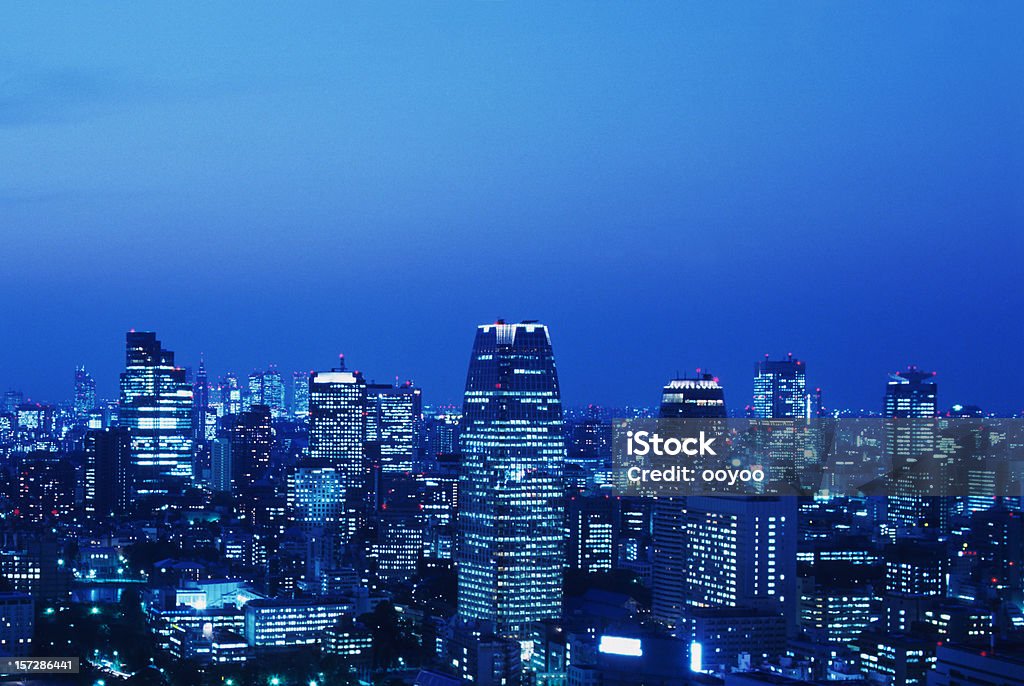 Tokyo at dusk  Architecture Stock Photo