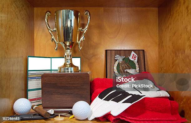 Foto de De Golfe Award e mais fotos de stock de Bola - Bola, Bola de Golfe, Cartão de Resultados