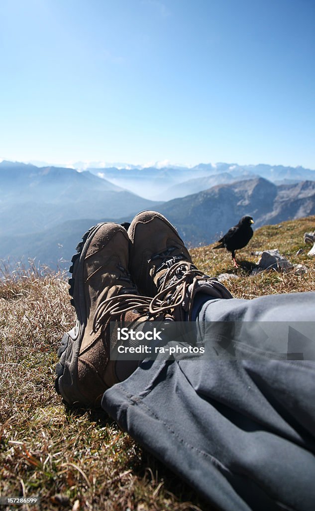 Détente dans les Alpes - Photo de Montagne libre de droits