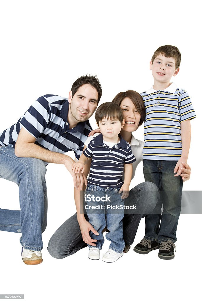 Glückliche Familie - Lizenzfrei 2-3 Jahre Stock-Foto