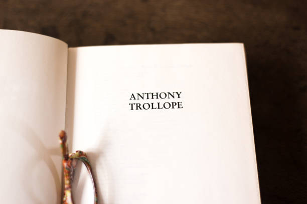 Open Book, Title/Author Page, Anthony Trollope