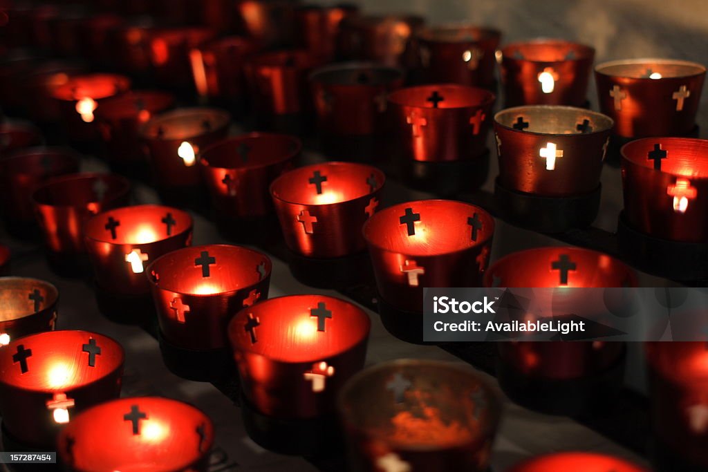 Igreja velas - Royalty-free Vela - Equipamento de Iluminação Foto de stock