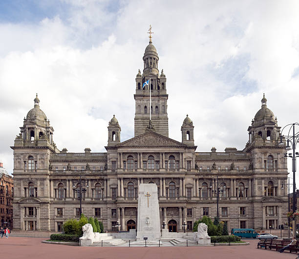 istock Large City Chambers building in Glasgow, Scotland 157287737