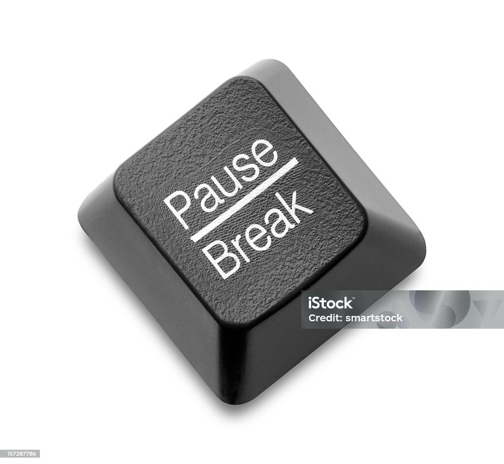 Pausa-Break chiave - Foto stock royalty-free di Close-up