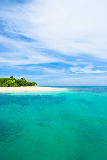 istock Lonely tropical island in the Caribbean 157287826