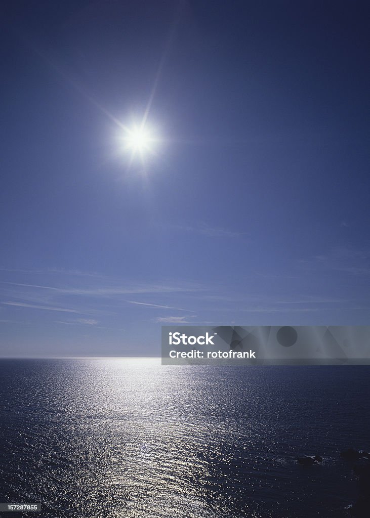 Do sol sobre o mar (tamanho de imagem XXL - Foto de stock de Aspiração royalty-free