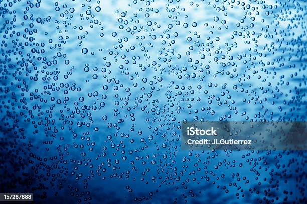 Niebieski Pęcherzyki Powietrza - zdjęcia stockowe i więcej obrazów Tło - Tło, Abstrakcja, Abstrakcyjne tło