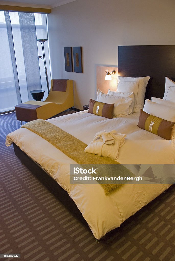 Five star hotel room  Mattress Stock Photo
