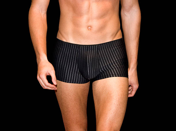 athletic male body stock photo