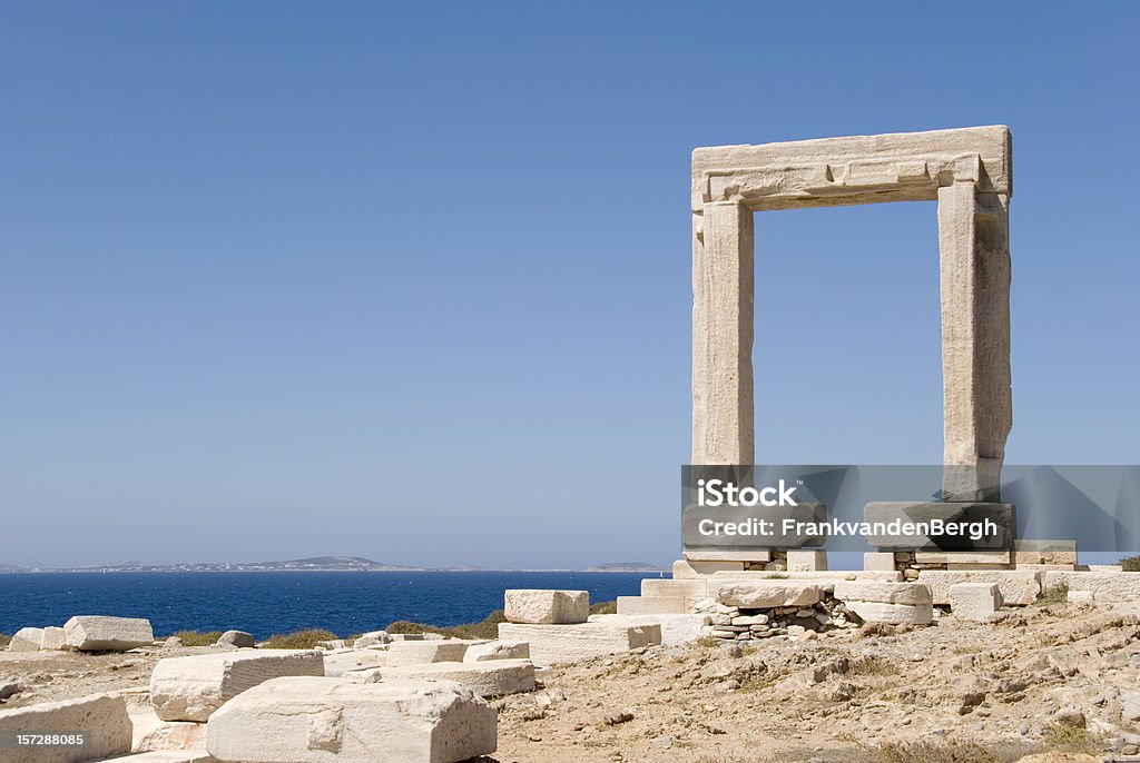 Храм-Apollo - Стоковые фото Наксос роялти-фри