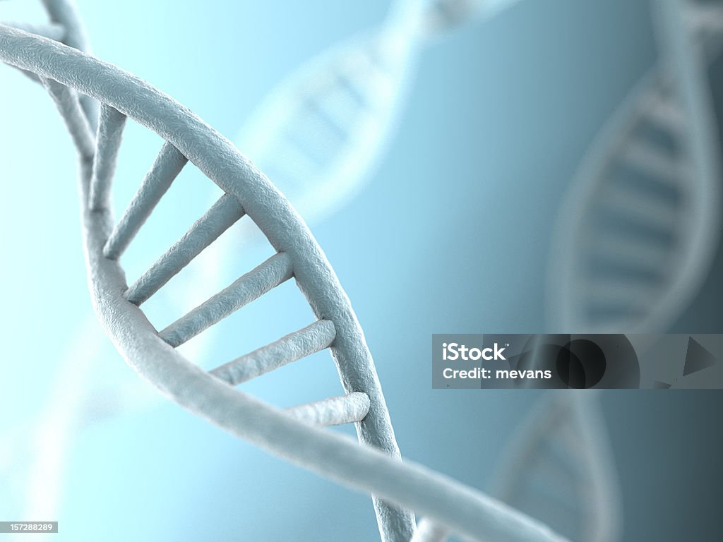 Cadeias de ADN - Royalty-free Mutação Genética Foto de stock
