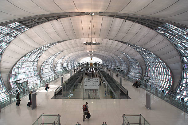 Departure area in Suvarnabhumi Bangkok Airport