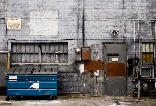 Posh alley  industrial garbage bin photos stock pictures, royalty-free photos & images