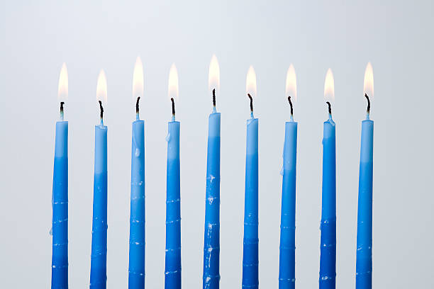 Hanukkah candles Hanukkah candles hanukkah candles stock pictures, royalty-free photos & images