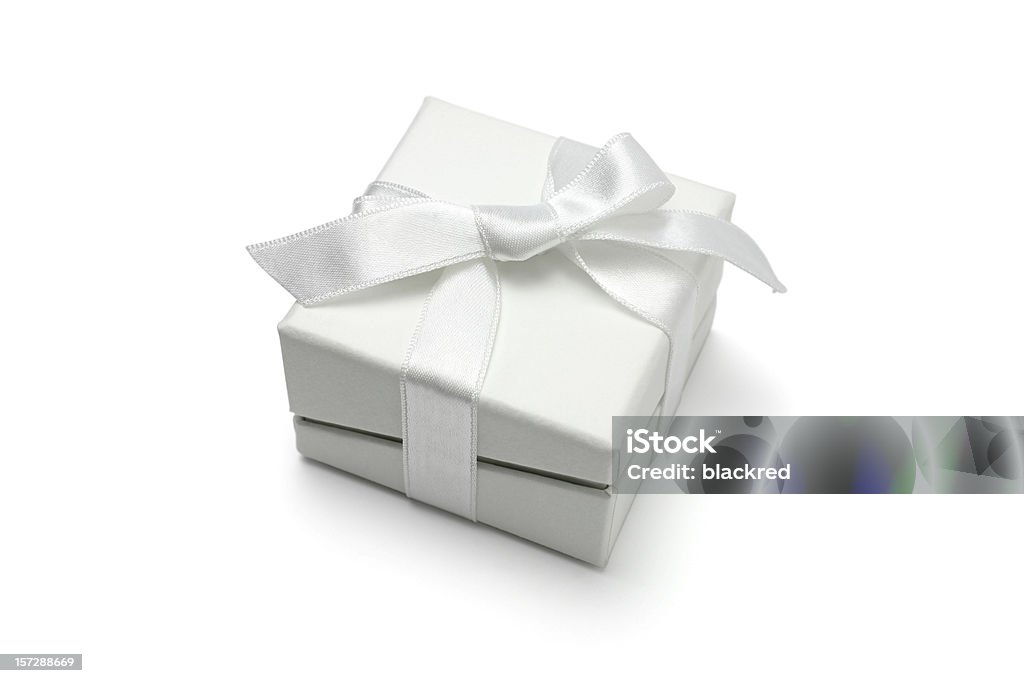 Regalo de navidad blanco - Foto de stock de Caja de regalo libre de derechos