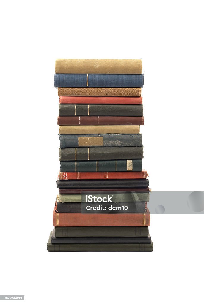 Куча старых Антикварная книги - Стоковые фото Книга роялти-фри