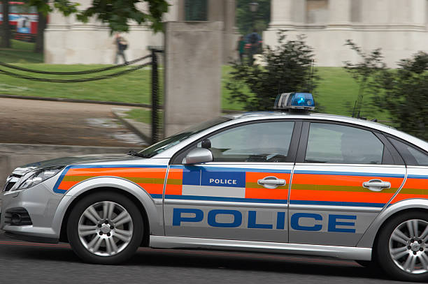 istock London police car speeding 157288866