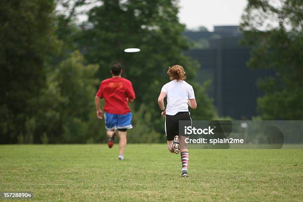 Ultimate Frisbee - Fotografie stock e altre immagini di Disco volante - Disco volante, Attività, Attività ricreativa