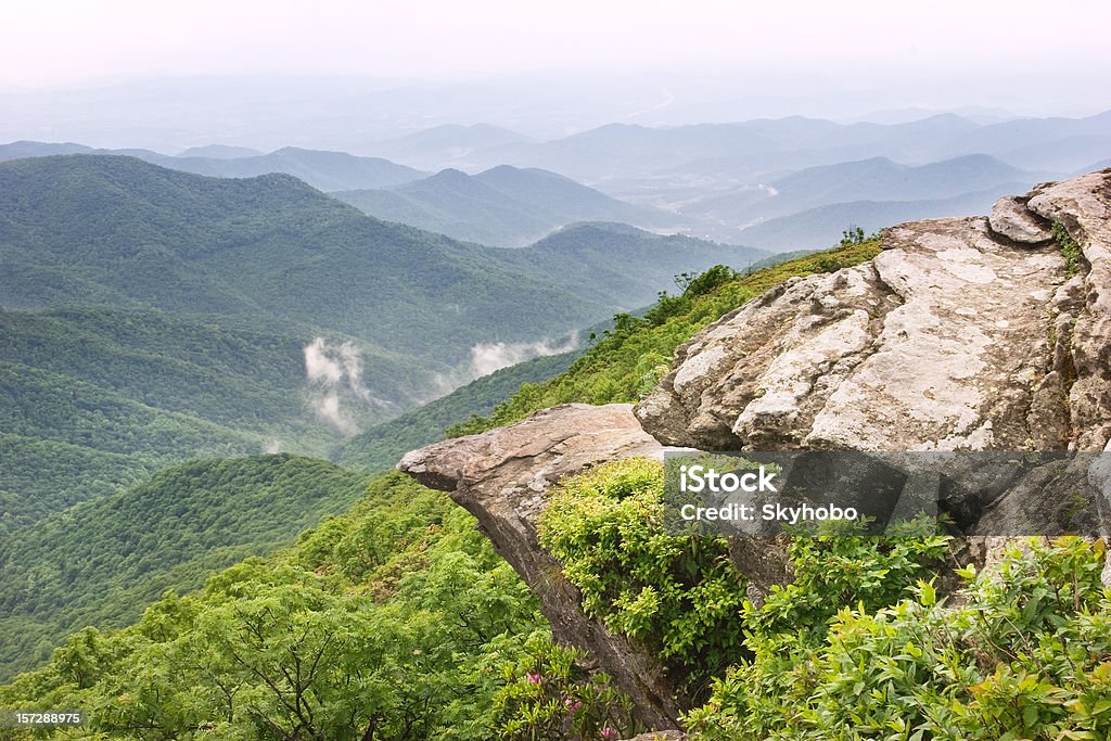 Caroline Lookout - Photo de Blue Ridge Parkway - Appalaches libre de droits