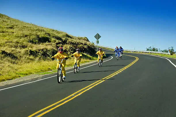 The Maui Downhill, 33 miles all downhill on Bicycle ...