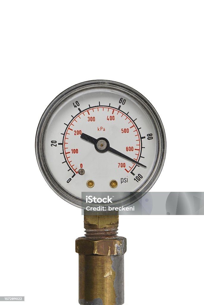 Sotto pressione - Foto stock royalty-free di Misurazione della pressione