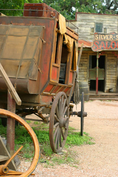 istock Stagecoach at the Saloon 157289120
