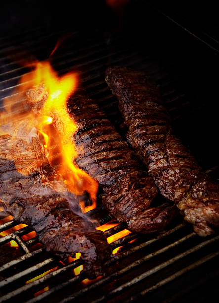 churrasco в «grill» - cutlet meat steak veal стоковые фото и изображения