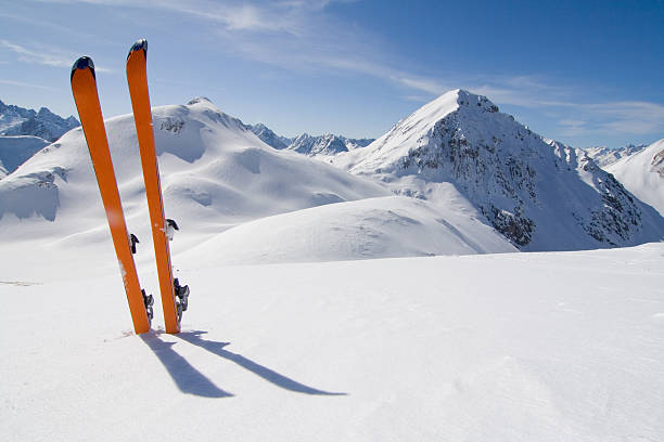 tour de ski - mountain austria european alps mountain peak fotografías e imágenes de stock