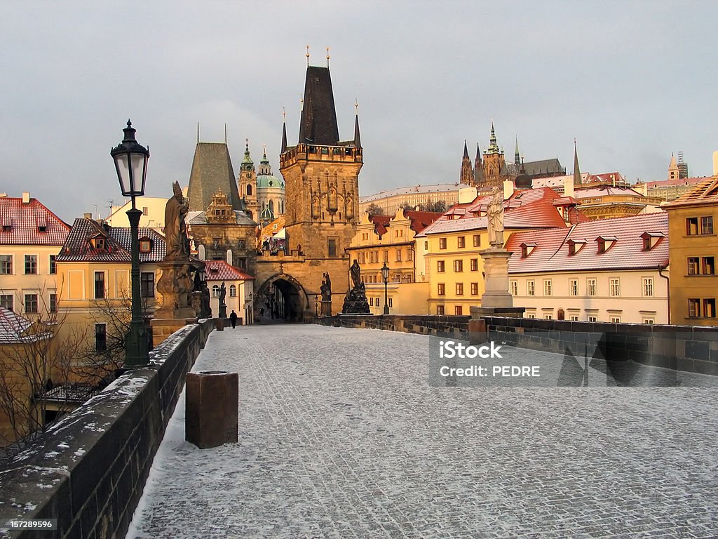 Hermosa vista de la Praga - Foto de stock de Aire libre libre de derechos