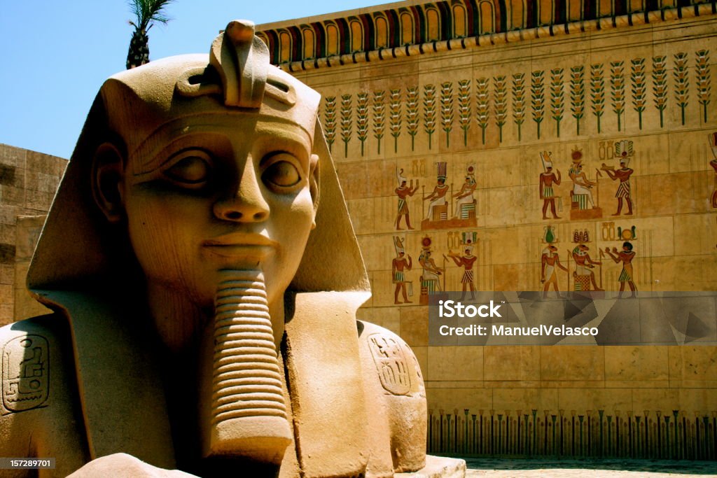 Faraon - Zbiór zdjęć royalty-free (Egipt)