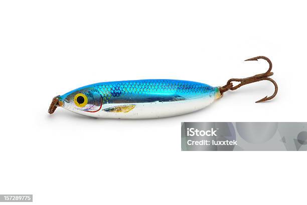 Pesca Lure - Fotografias de stock e mais imagens de Anzol de Pesca - Anzol de Pesca, Fundo Branco, Figura para recortar