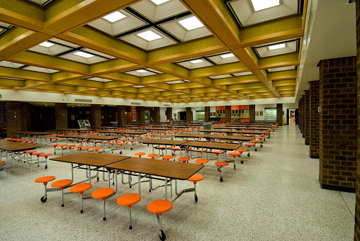 Lunchroom at a High School