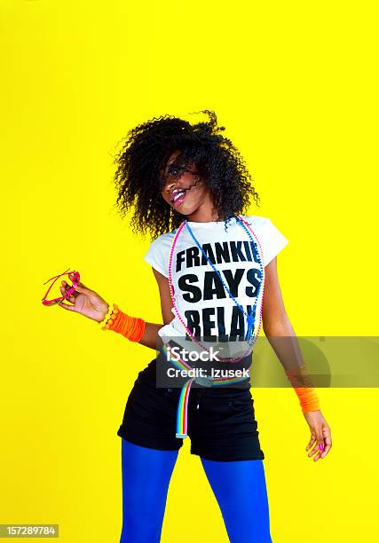 Dancing Disco Chick Stock Photo - Download Image Now - 1980-1989, African Ethnicity, Fashion