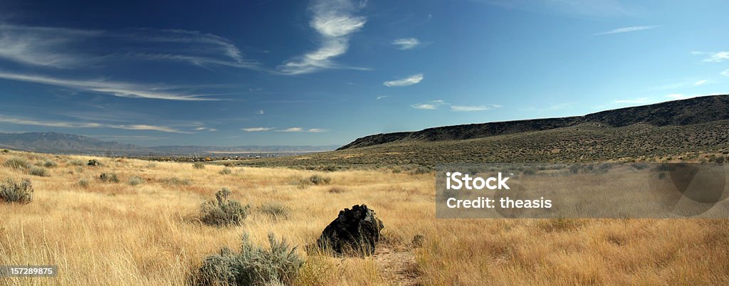 Novo Panorama de paisagem do deserto Mexicano - Royalty-free Horizontal Foto de stock