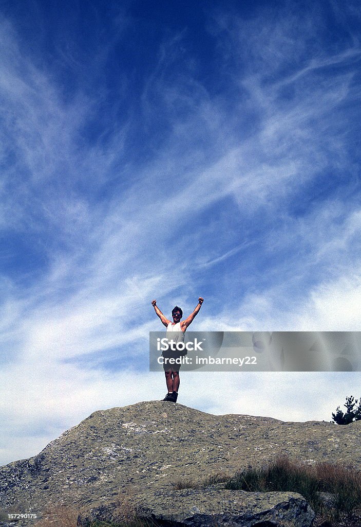 Hombre de montaña - Foto de stock de Acabar libre de derechos