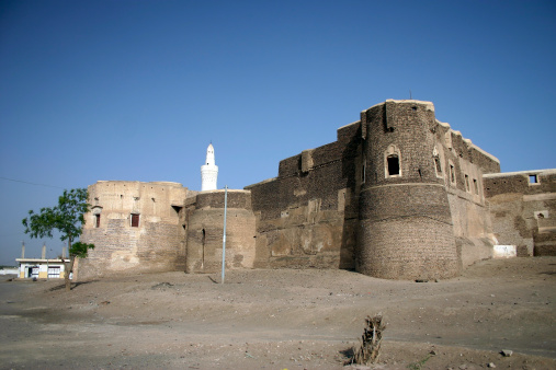 The ruins of Babylon with their lion motifs and large gates and entrances reside in Southern Iraq close to the Euphrates river. Tourists can reserve English speaking tour guides at this historic site which has been part restored by Saddam.