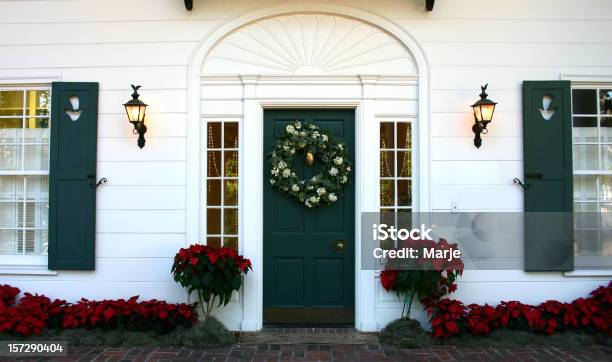 Porta De Natalcolonial Casa - Fotografias de stock e mais imagens de Porta Principal - Porta Principal, Natal, Casa