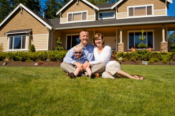 istock Family relaxing with their little boy 157290460