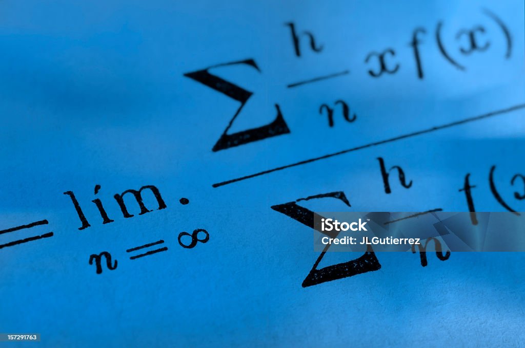 Mathematical preuve - Photo de Apprentissage libre de droits