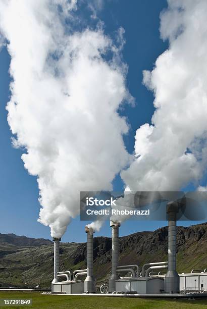 Geothermischen Energie2 Stockfoto und mehr Bilder von Island - Island, Kohlendioxid, Dampf