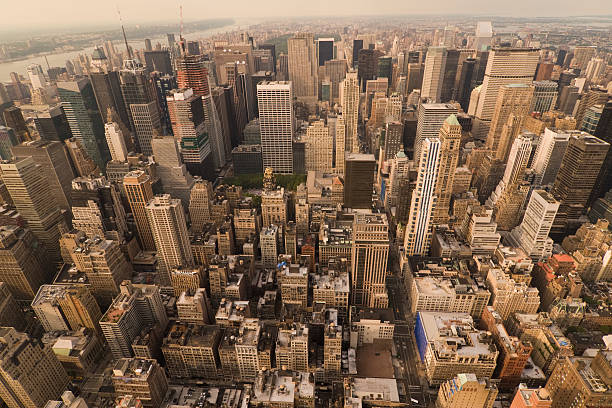 istock Uptown New York from the Empire State 157291870