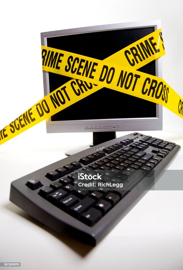 Criminalità informatica - Foto stock royalty-free di Spam