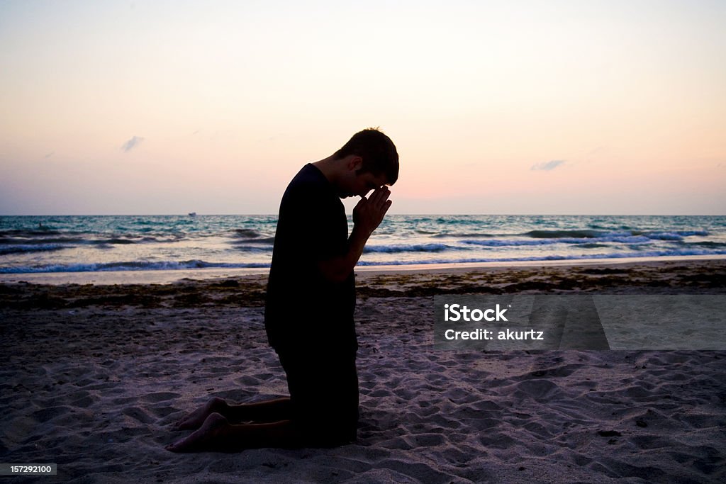 Ich Kapitulation - Lizenzfrei Beten Stock-Foto