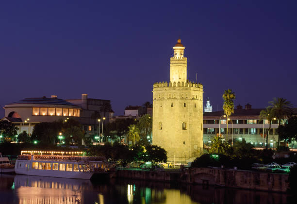 istock Gold Tower in Seville Spain 157292107
