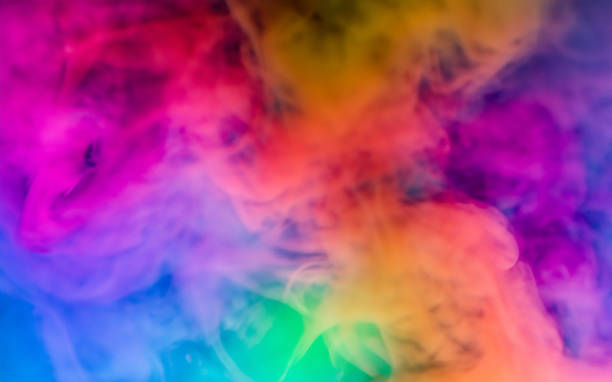 istock Abstract image of a colorful smoke 1572921368