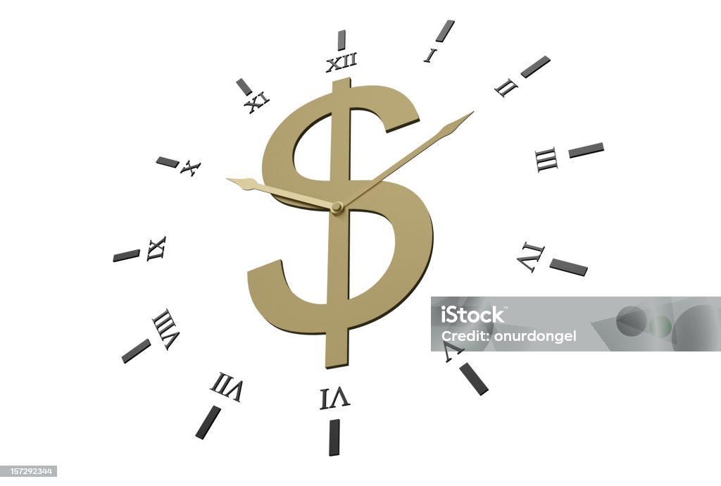 Il tempo è denaro - Foto stock royalty-free di Abbondanza