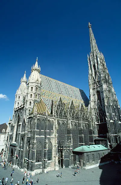 Photo of St Stephens Cathedral in Vienna Austria
