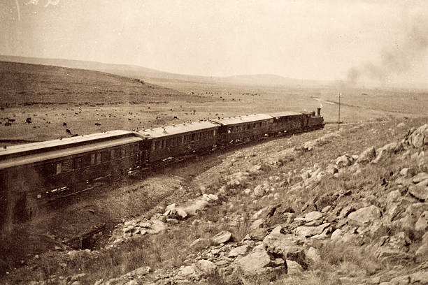 trem a vapor - road going steam engine - fotografias e filmes do acervo