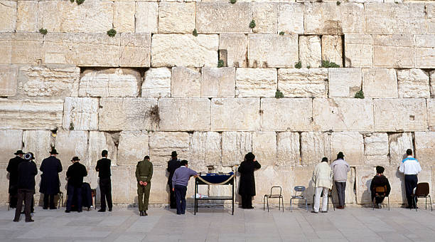 Western Wall  wailing wall stock pictures, royalty-free photos & images